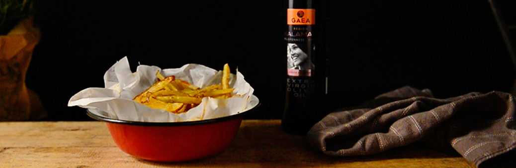 Картофель-фри с оливковым маслом