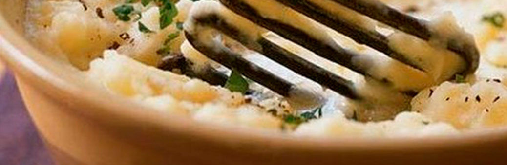 Картошка и оливковое масло