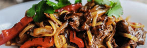 Мясо с соевым соусом, тушенное в мультиварке