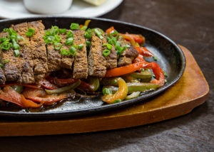 Мясо, жаренное на оливковом масле